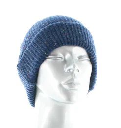 Best Berthe Aux Grands Pieds Bonnet Chiné Marine