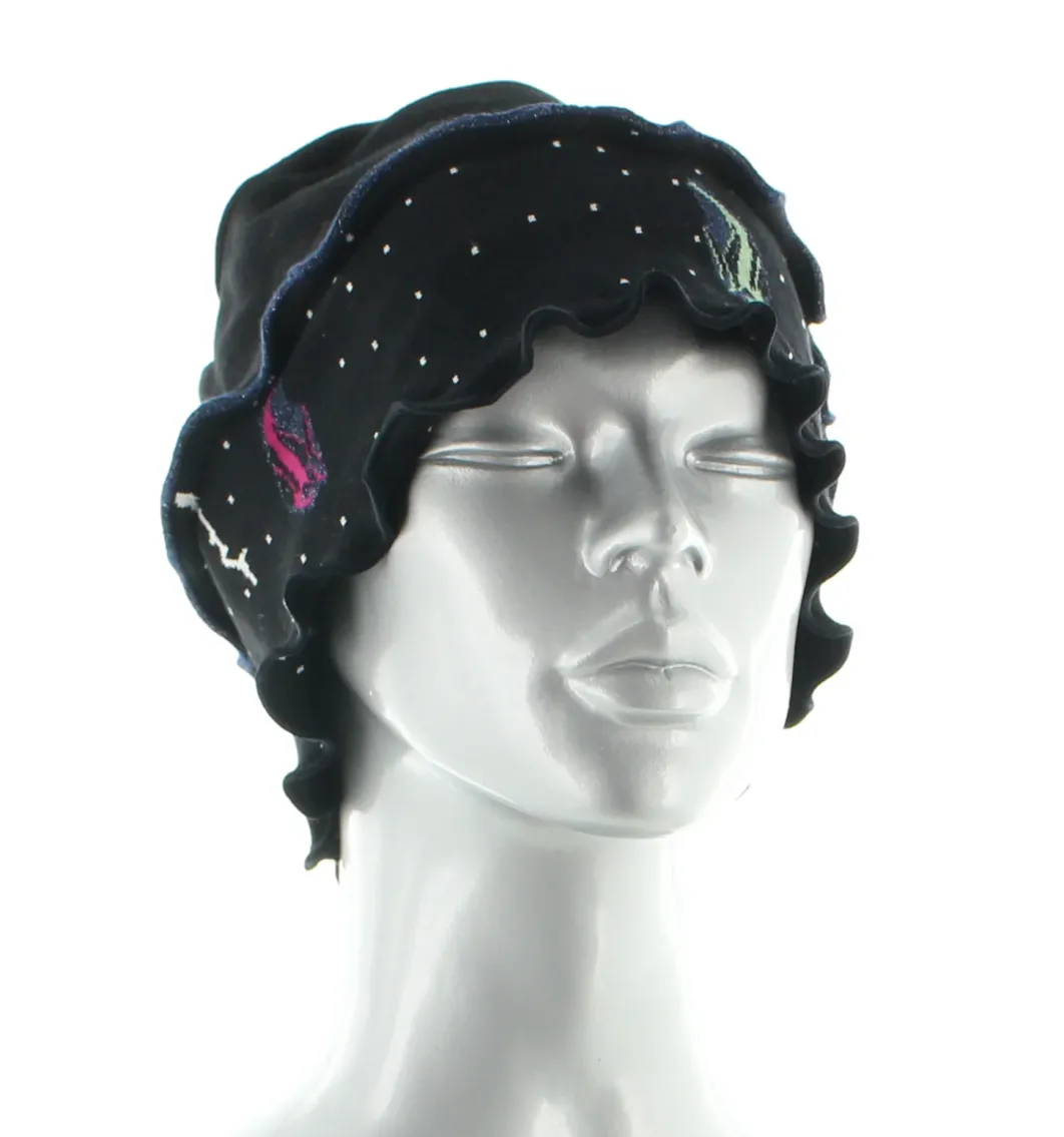 Best Berthe Aux Grands Pieds Bonnet coton femme poissons