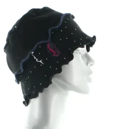 Best Berthe Aux Grands Pieds Bonnet coton femme poissons