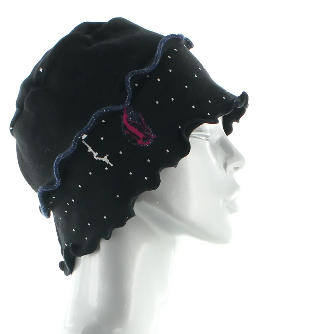 Best Berthe Aux Grands Pieds Bonnet coton femme poissons