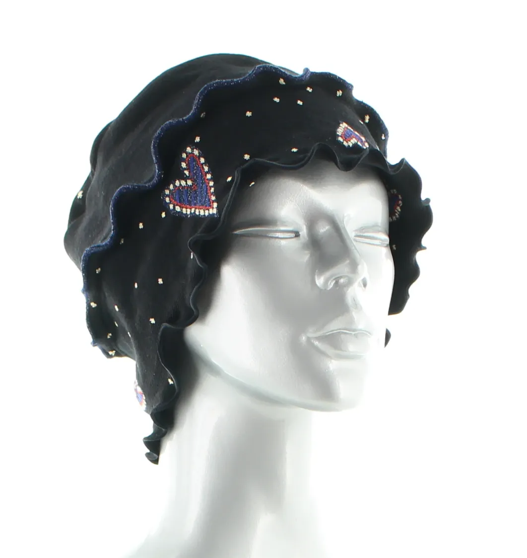 Best Berthe Aux Grands Pieds Bonnet femme coton cœur