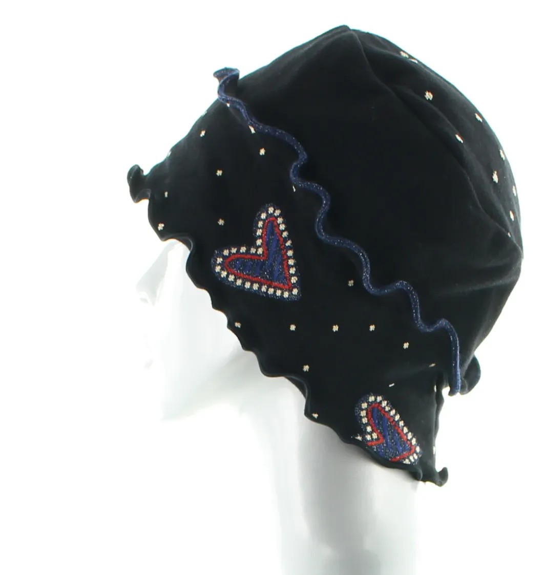 Best Berthe Aux Grands Pieds Bonnet femme coton cœur