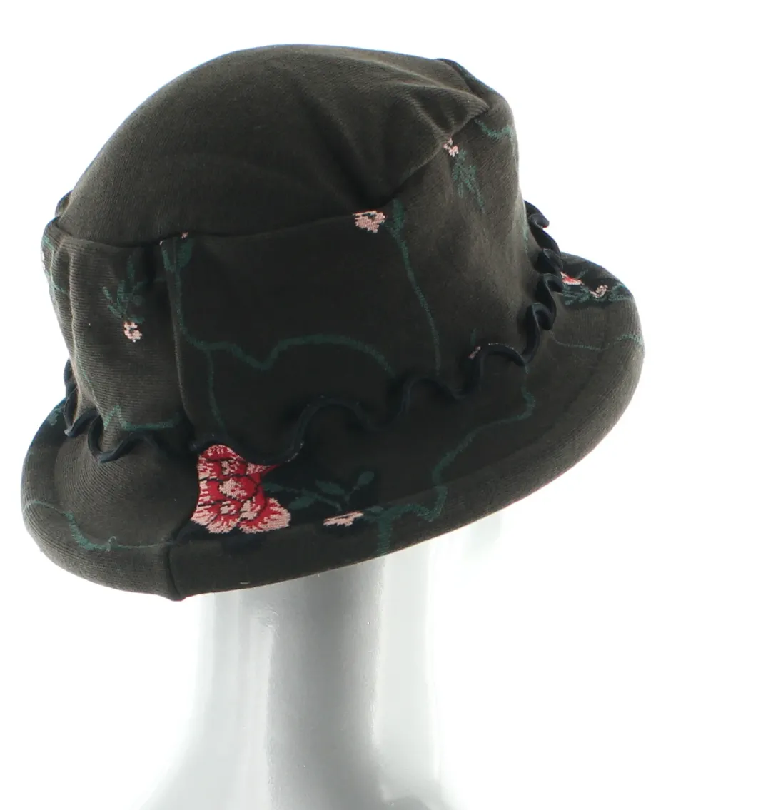 Sale Berthe Aux Grands Pieds Chapeau coton femme fleurs
