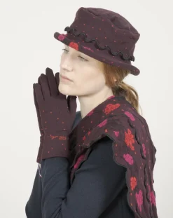Fashion Berthe Aux Grands Pieds Chapeau femme coton couleurs d'automne