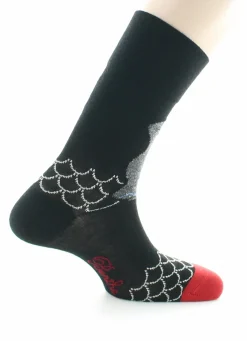 Discount Berthe Aux Grands Pieds Chaussette Soleil et Vagues