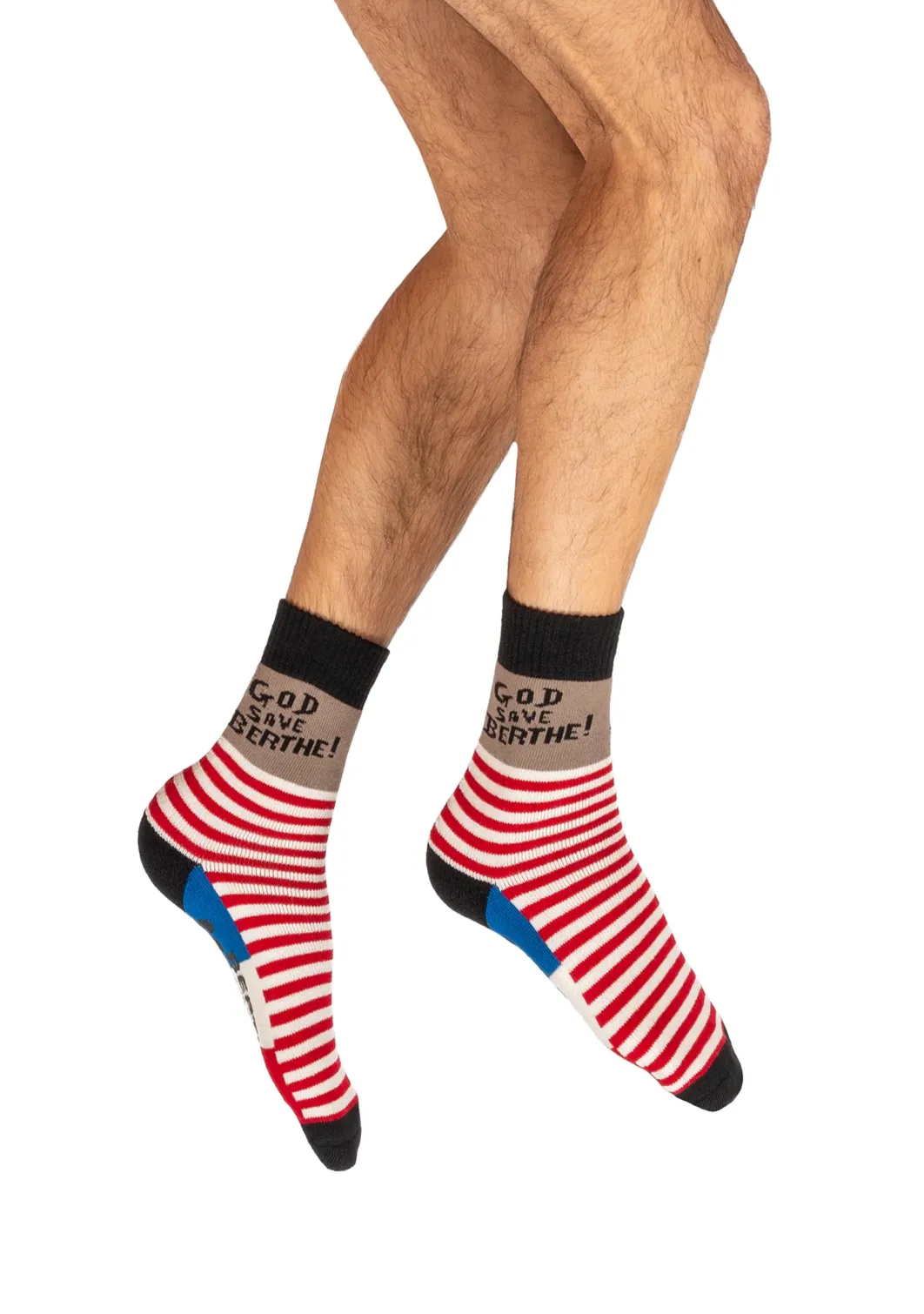 Hot Berthe Aux Grands Pieds Chaussettes antidérapantes God Save Berthe