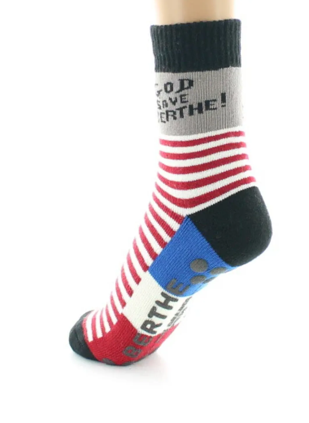 Hot Berthe Aux Grands Pieds Chaussettes antidérapantes God Save Berthe