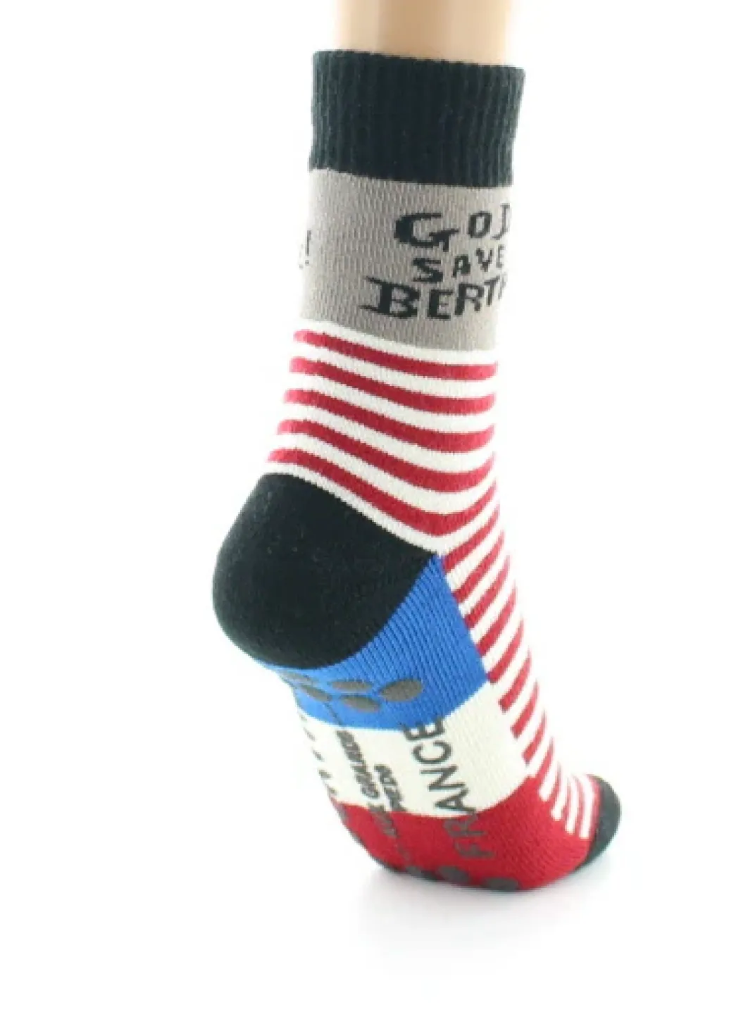 Hot Berthe Aux Grands Pieds Chaussettes antidérapantes God Save Berthe