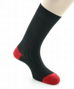 Fashion Berthe Aux Grands Pieds Chaussettes Aristote noir / vigne
