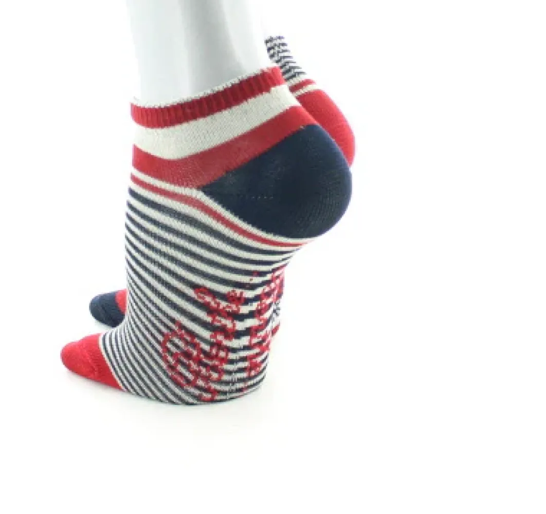 Hot Berthe Aux Grands Pieds Chaussettes Bébé Rayures Asymétriques
