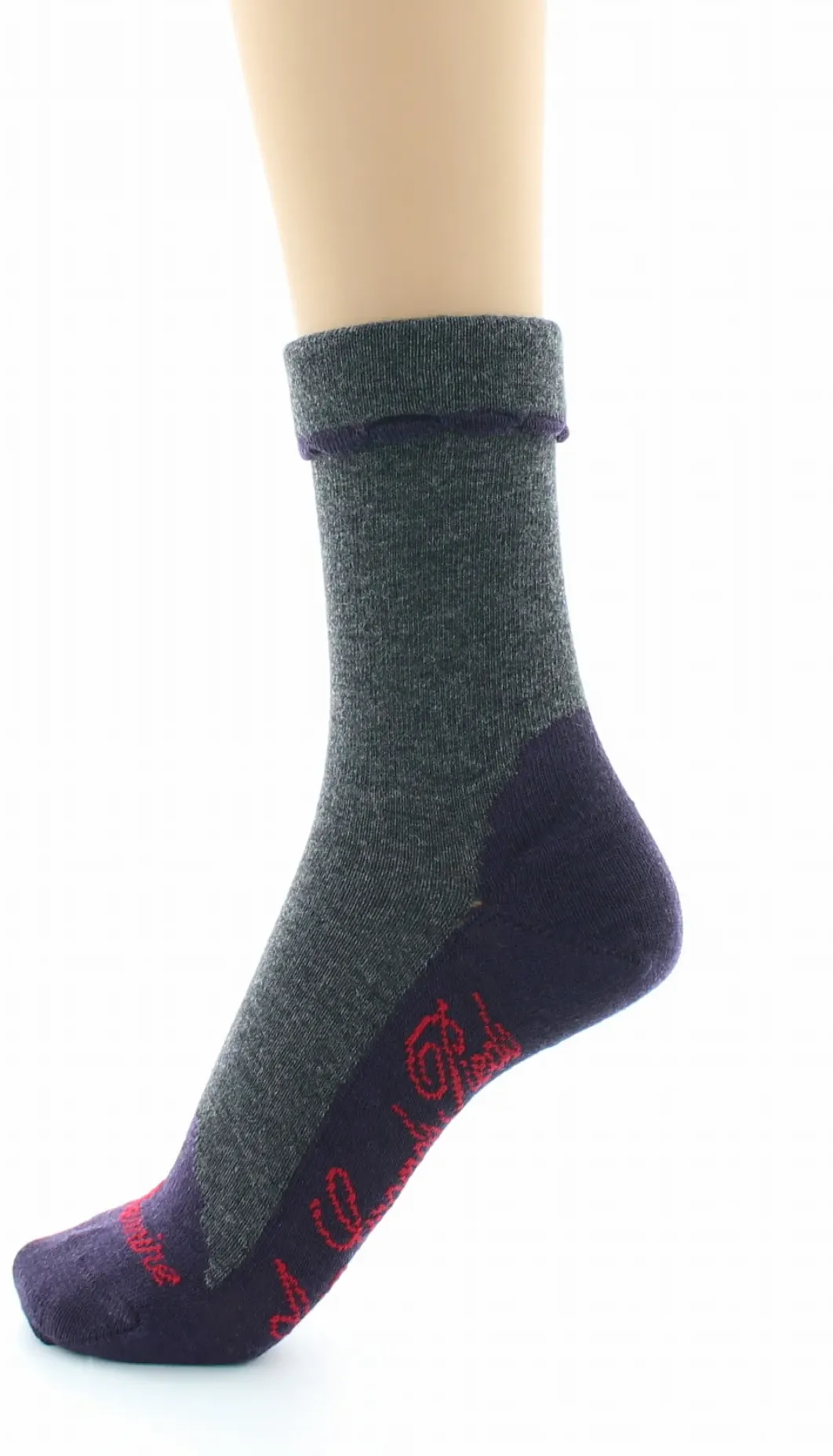 Best Berthe Aux Grands Pieds Chaussettes cachemire anthracite