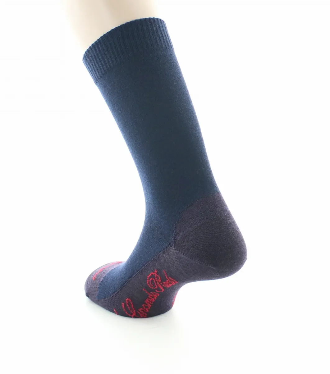 Sale Berthe Aux Grands Pieds Chaussettes cachemire marine