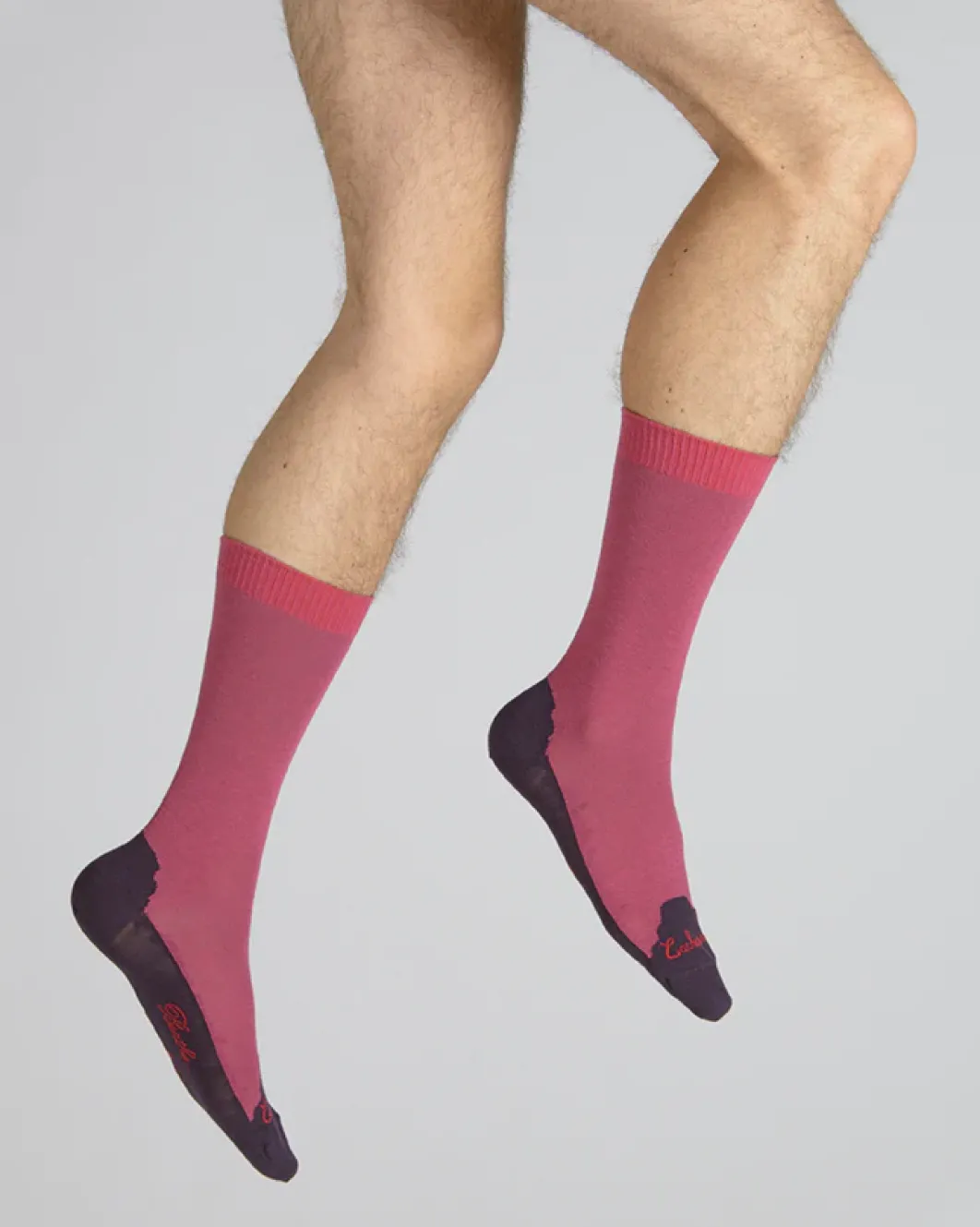 Clearance Berthe Aux Grands Pieds Chaussettes cachemire rose