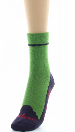 Best Berthe Aux Grands Pieds Chaussettes cachemire vert