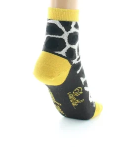 Sale Berthe Aux Grands Pieds Chaussettes courtes Tâches de Girafe