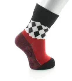 Online Berthe Aux Grands Pieds Chaussettes Damiers asymétriques