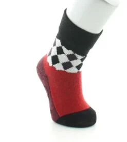 Online Berthe Aux Grands Pieds Chaussettes Damiers asymétriques