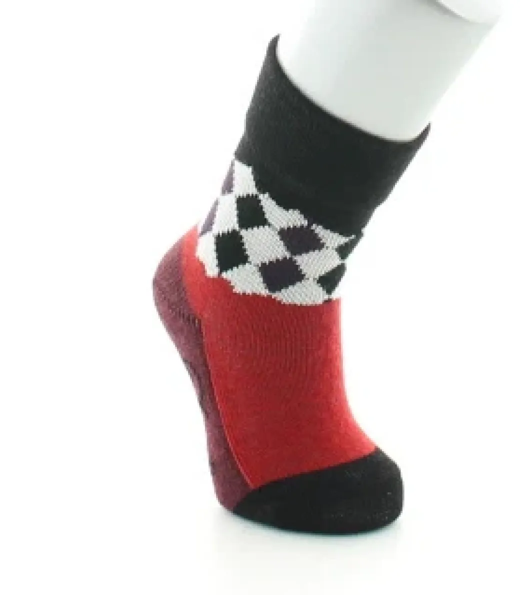 Online Berthe Aux Grands Pieds Chaussettes Damiers asymétriques