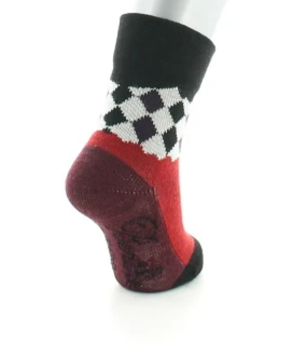 Online Berthe Aux Grands Pieds Chaussettes Damiers asymétriques
