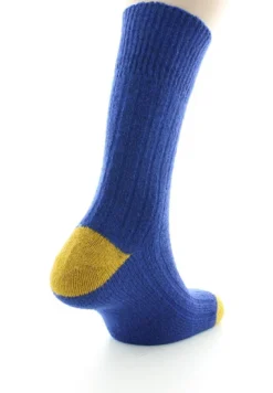 Outlet Berthe Aux Grands Pieds Chaussettes en mohair Bleu Royal