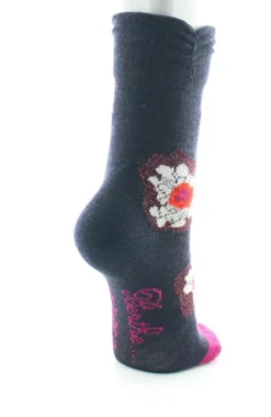 Hot Berthe Aux Grands Pieds Chaussettes Enfant Pétales et Pistils