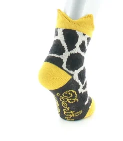 Hot Berthe Aux Grands Pieds Chaussettes Enfant Tâches de Girafe et Couronne