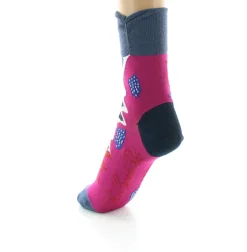 Outlet Berthe Aux Grands Pieds Chaussettes femme fil d'ecosse fleurs sauvages