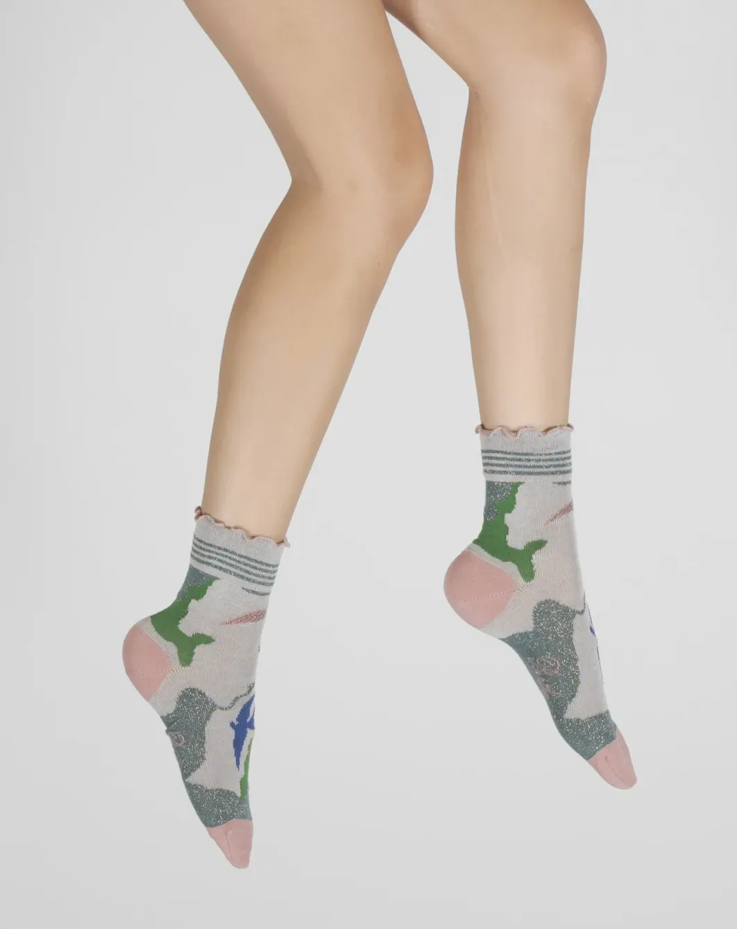 Sale Berthe Aux Grands Pieds Chaussettes Femme Hirondelles