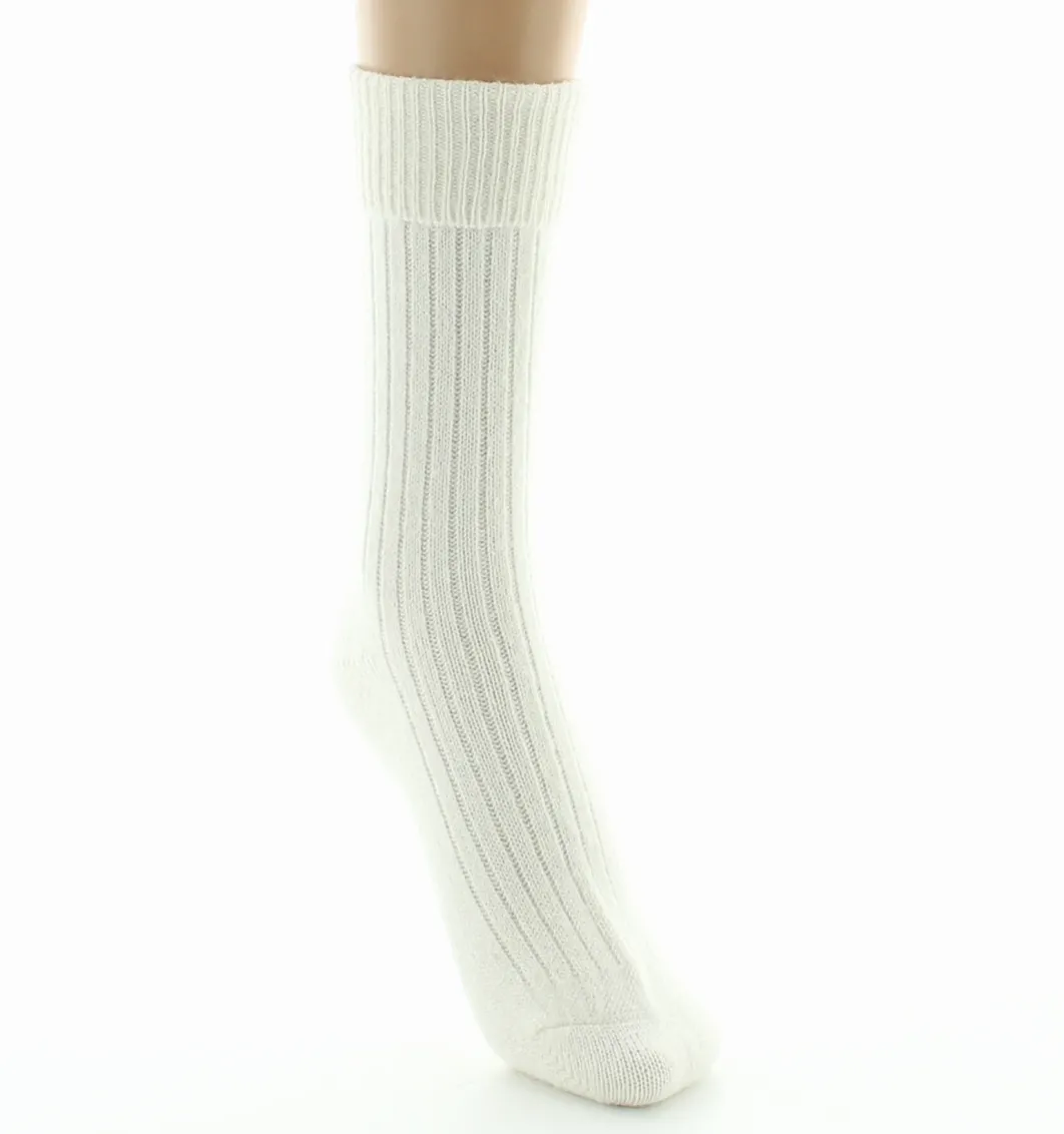 New Berthe Aux Grands Pieds Chaussettes femme laine et acrylique écru