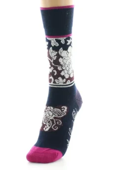 Clearance Berthe Aux Grands Pieds Chaussettes femme laine peignée kimono