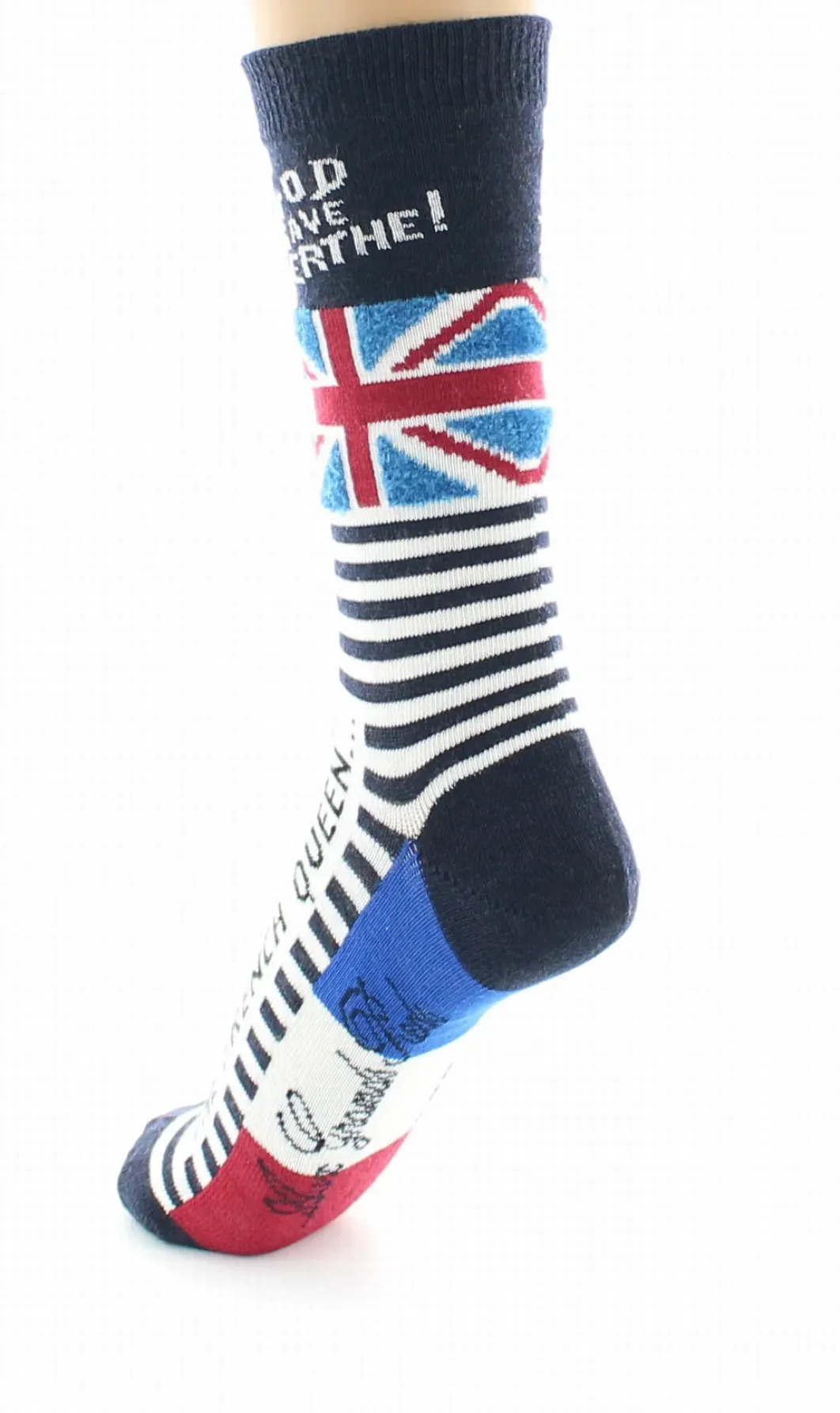 Outlet Berthe Aux Grands Pieds Chaussettes God Save Berthe Marine