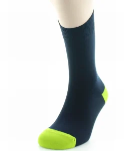 Outlet Berthe Aux Grands Pieds Chaussettes Gonzague marine / vert pomme
