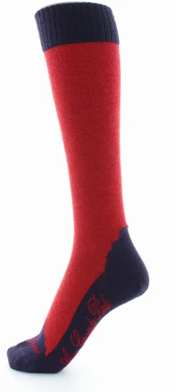 Outlet Berthe Aux Grands Pieds Chaussettes hautes cachemire vulcain