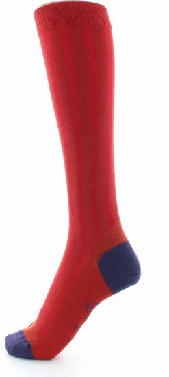 Best Berthe Aux Grands Pieds Chaussettes hautes en soie orange