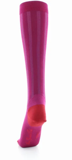Outlet Berthe Aux Grands Pieds Chaussettes hautes en soie rose
