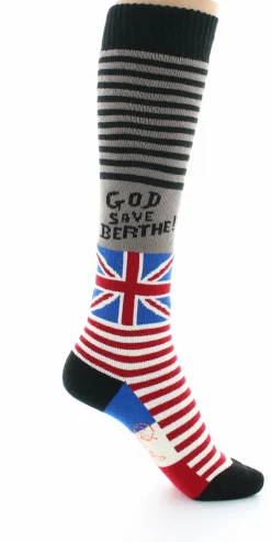 Discount Berthe Aux Grands Pieds Chaussettes hautes God save Berthe