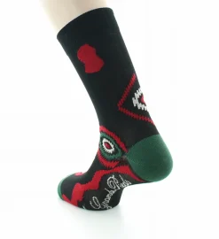 Outlet Berthe Aux Grands Pieds Chaussettes homme fil d'Ecosse graphisme géométrique