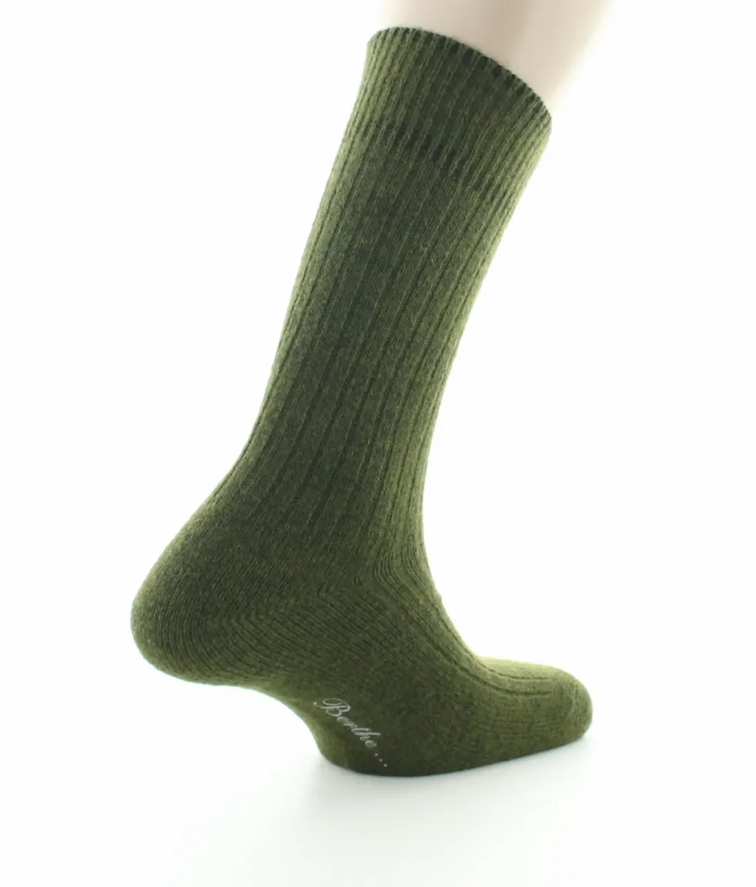Fashion Berthe Aux Grands Pieds Chaussettes homme laine et acrylique kaki