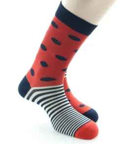 Discount Berthe Aux Grands Pieds Chaussettes Homme Pois et Rayures