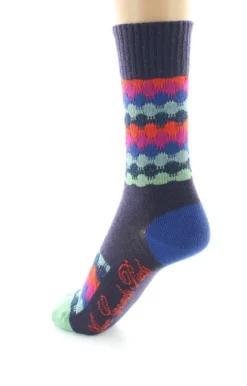New Berthe Aux Grands Pieds Chaussettes Ondulations Colorées