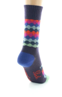 New Berthe Aux Grands Pieds Chaussettes Ondulations Colorées