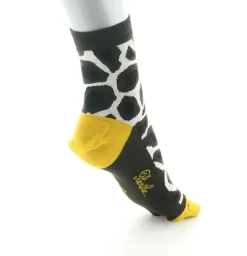 New Berthe Aux Grands Pieds Chaussettes Tabi en coton girafe