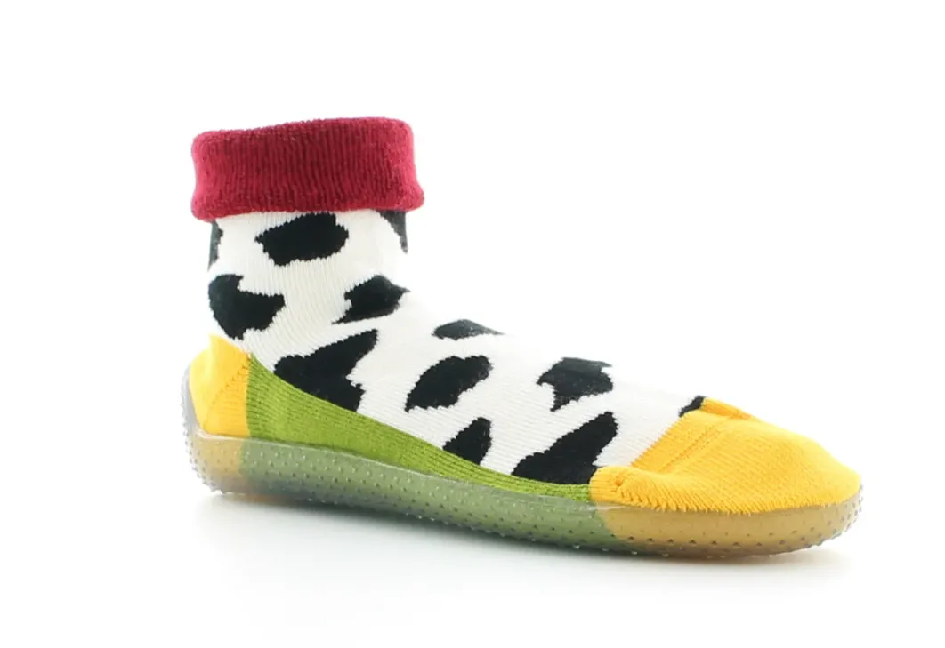 Outlet Berthe Aux Grands Pieds Chausson chaussette mixte La Vache
