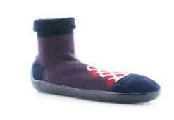 Fashion Berthe Aux Grands Pieds Chausson chaussette mixte Pois rouges