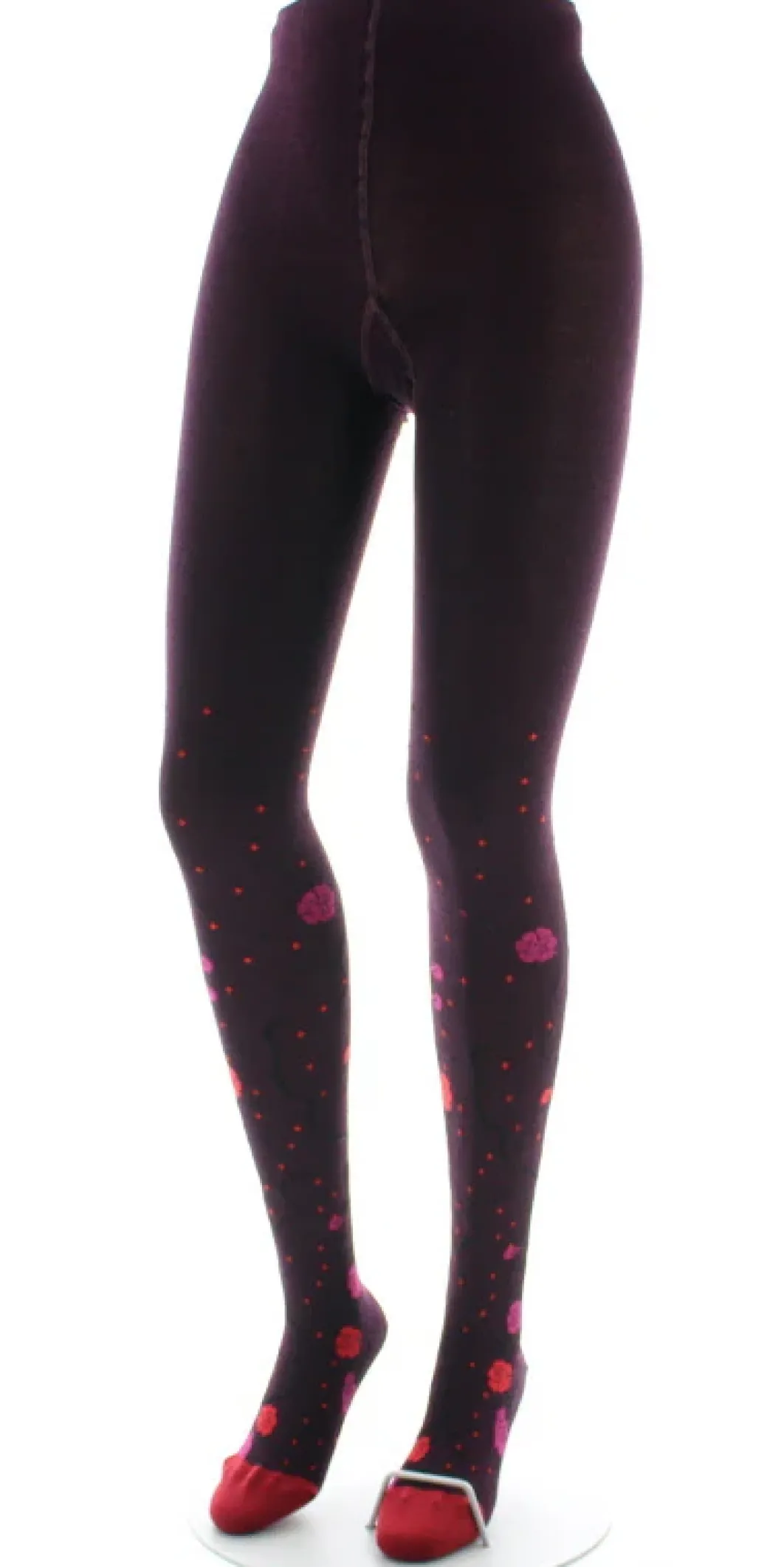 New Berthe Aux Grands Pieds Collants coton femme couleurs d'automne