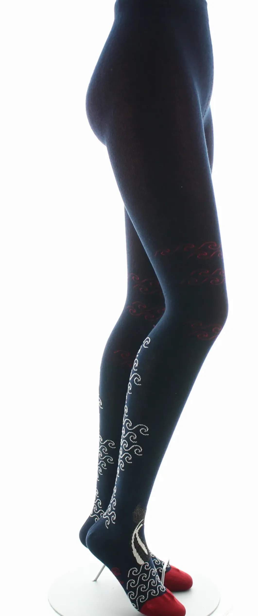 Outlet Berthe Aux Grands Pieds Collants coton femme la baleine