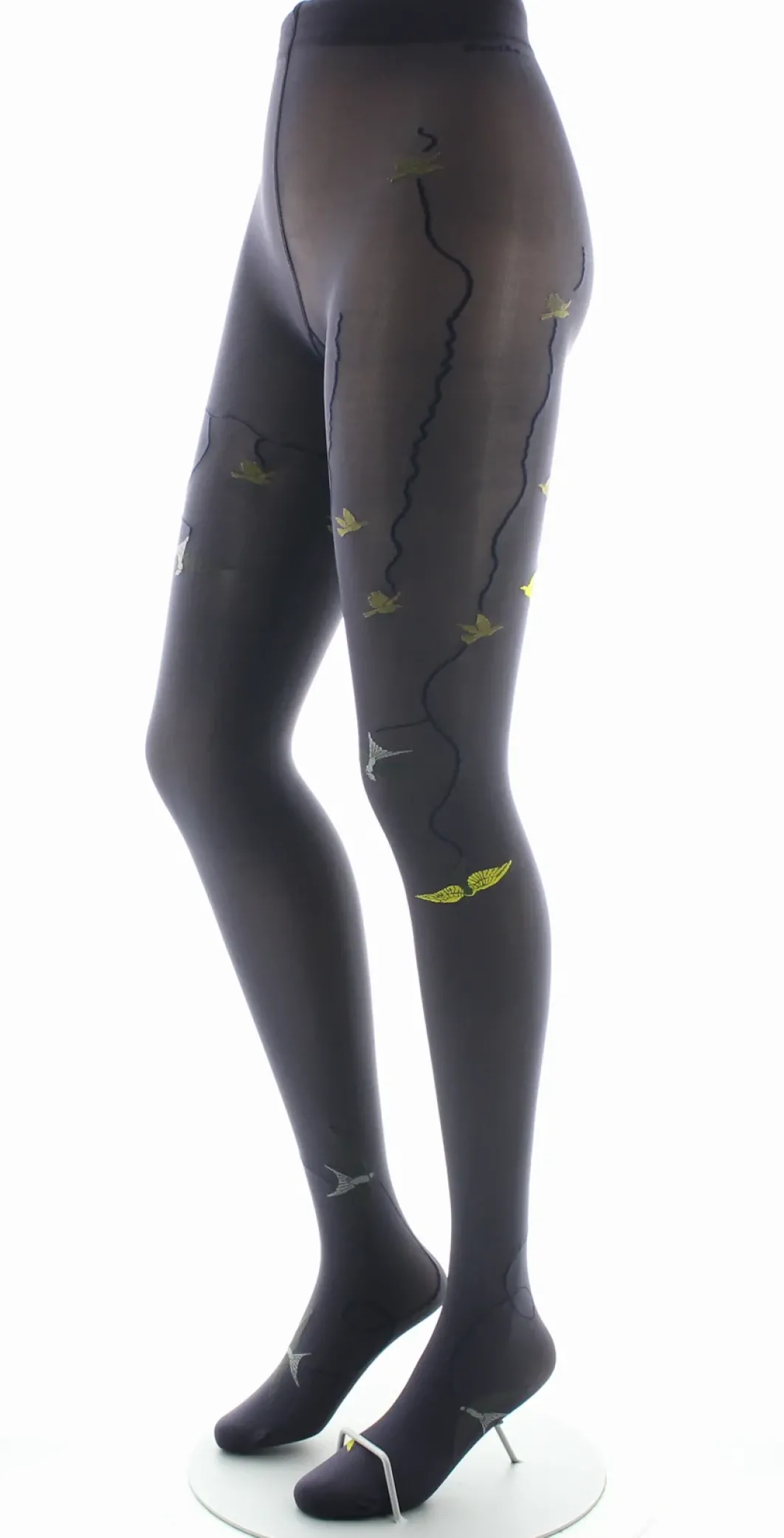 Clearance Berthe Aux Grands Pieds Collants 40D femme raisin hirondelle jaune