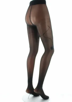 Online Berthe Aux Grands Pieds Collants femme 30D noir monnaie du pape marine