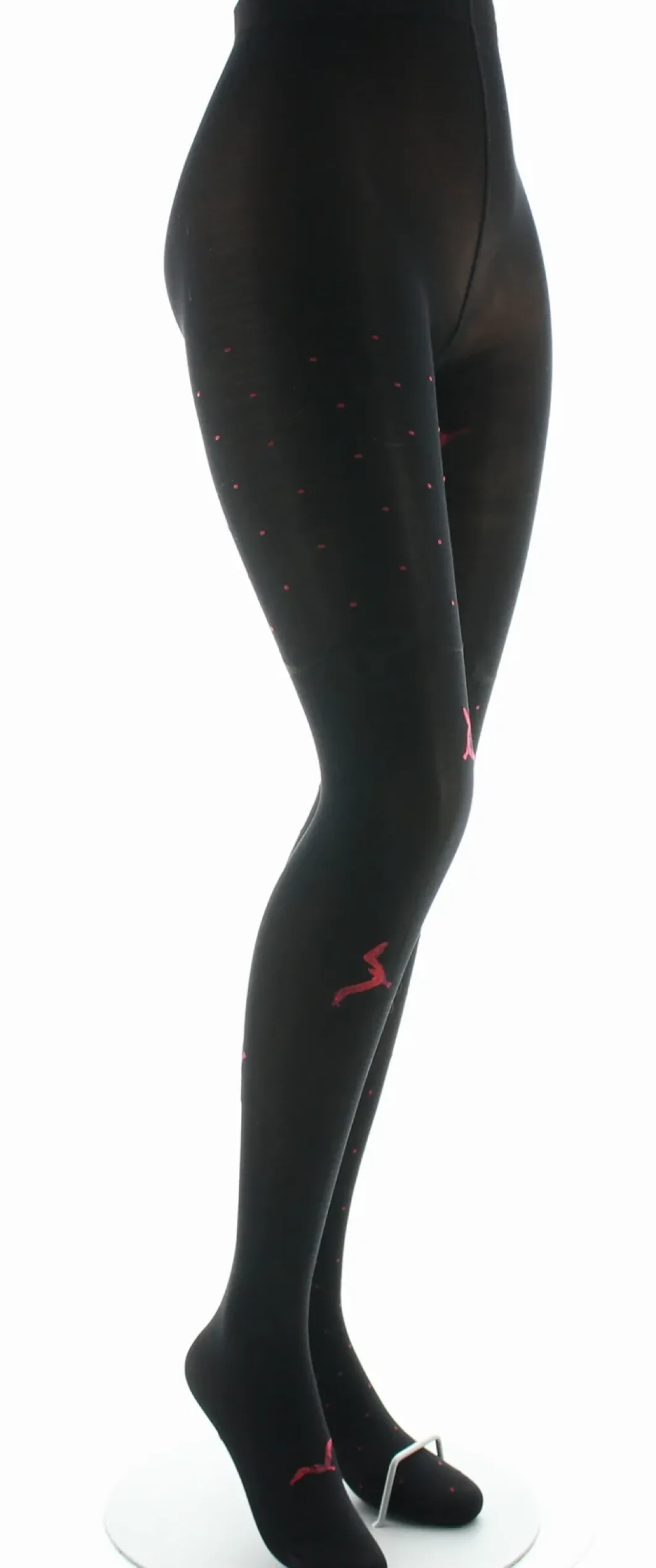 Clearance Berthe Aux Grands Pieds Collants femme 40D noir mouette rouge