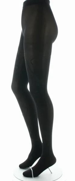 Sale Berthe Aux Grands Pieds Collants femme 40D noir oiseau lyre noir